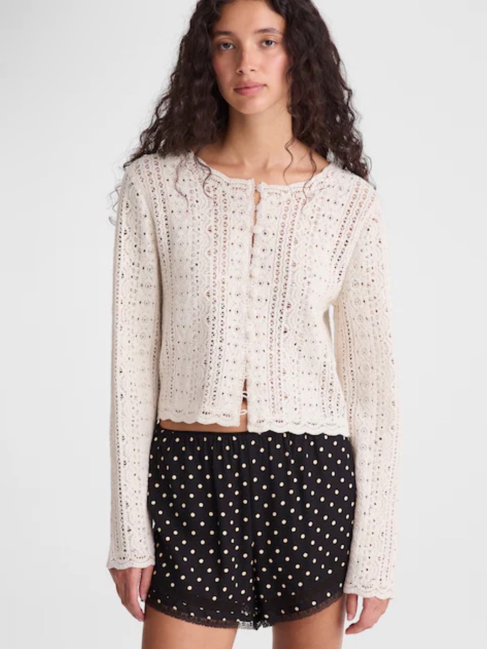 Madewell Open-Knit Lace Cardigan Sz XS NWT $168